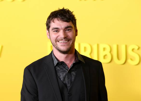 RJ Mitte attends the world premiere of the Apple TV series Pluribus at the DGA Theater on Tuesday, November 4, 2025. Pluribus will make its global debut on Apple TV with its first two episodes on Friday, November 7, 2025, followed by new episodes every Friday through December 26. Storyline: The most miserable person on Earth must save the world from happiness.  LAP20251104848 GREGxGRUDT