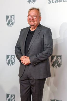 Bernd Stelter bei der Verleihung des Staatspreises des Landes Nordrhein-Westfalen 2025 an Fotograf Andreas Gursky im K21. Düsseldorf, 04.11.2025