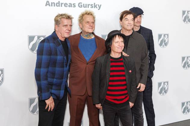 Die Toten Hosen bei der Verleihung des Staatspreises des Landes Nordrhein-Westfalen 2025 an Fotograf Andreas Gursky im K21. Düsseldorf, 04.11.2025