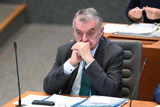 Herbert REUL, CDU, Innenminister, Minister des Inneren des Landes Nordrhein-Westfalen, 105. Sitzung des Landtags Nordrhein-Westfalen, im Landtag Nordrhein-Westfalen NRW, Duesseldorf am 05.11.2025,