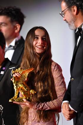 Palestine 36 honored with the Tokyo Grand Prix at TIFF 2025 TOKYO, JAPAN - NOVEMBER 5 : Actress Wardi Eilaboun receives the trophy to Palestinian filmmaker Annemarie Jacir’s film Palestine 36 which won the Tokyo Grand Prix and the Governor of Tokyo Award at the 38th Tokyo International Film Festival, in Tokyo, Japan, on November 5, 2025. Set in Palestine under British rule in 1936, Palestine 36 portrays the uprising of Palestinian Arabs against colonial and Zionist forces, exploring the roots of national identity and resistance. Jacir, one of the leading voices in Arab cinema, was recognized for her bold and humanistic storytelling. David Mareuil Anadolu Tokyo Japan. Editorial use only. Please get in touch for any other usage.  Copyright: x2025xAnadoluxDavidxMareuilx