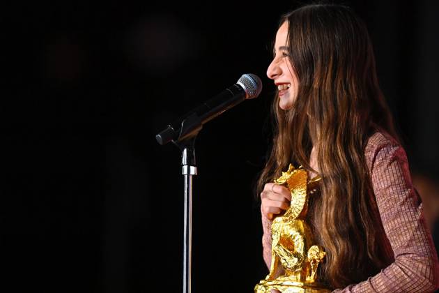 Palestine 36 honored with the Tokyo Grand Prix at TIFF 2025 TOKYO, JAPAN - NOVEMBER 5 : Actress Wardi Eilaboun receives the trophy to Palestinian filmmaker Annemarie Jacir’s film Palestine 36 which won the Tokyo Grand Prix and the Governor of Tokyo Award at the 38th Tokyo International Film Festival, in Tokyo, Japan, on November 5, 2025. Set in Palestine under British rule in 1936, Palestine 36 portrays the uprising of Palestinian Arabs against colonial and Zionist forces, exploring the roots of national identity and resistance. Jacir, one of the leading voices in Arab cinema, was recognized for her bold and humanistic storytelling. David Mareuil Anadolu Tokyo Japan. Editorial use only. Please get in touch for any other usage.  Copyright: x2025xAnadoluxDavidxMareuilx