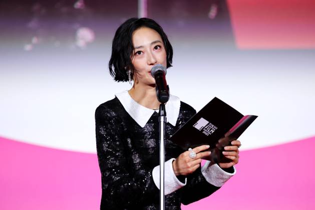 Gwei Lun-mei, November 05, 2025 - Gwei Lun-mei, speak after winning Award for Best Actor for the film Mothertongue during the 38th Tokyo International Film Festival. award ceremony, in Tokyo, Japan on November 05, 2025.  aflo_309485562