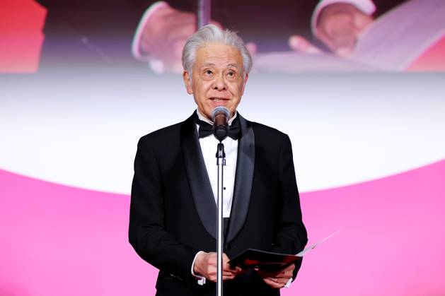 Hiroyasu Ando, November 05, 2025 - Hiroyasu Ando, speak after winning Award for The Audience Award for the film Blonde during the 38th Tokyo International Film Festival. award ceremony, in Tokyo, Japan on November 05, 2025.  aflo_309486550