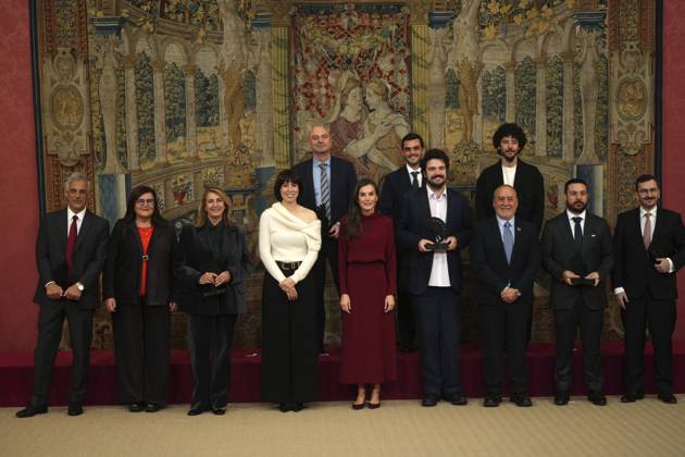 Spanish Queen Letizia attending Innovacion y Diseno awards in Madrid on Thursday, 6 November 2025. Cordon Press 
