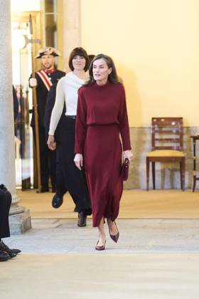 Queen Letizia attends the delivery of the 2024 and 2025 National Innovation and Design Awards Queen Letizia of Spain attends the delivery of the 2024 and 2025 National Innovation and Design Awards at El Pardo Royal Palace on November 6, 2025 in Madrid, Spain Photo by IMAGO MPG Madrid El Pardo Royal Palace Madrid Spain  Copyright: xMPGx