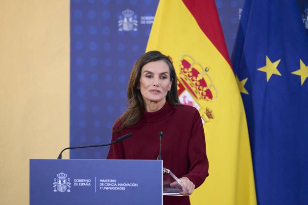Queen Letizia attends the delivery of the 2024 and 2025 National Innovation and Design Awards Queen Letizia of Spain attends the delivery of the 2024 and 2025 National Innovation and Design Awards at El Pardo Royal Palace on November 6, 2025 in Madrid, Spain Photo by IMAGO MPG Madrid El Pardo Royal Palace Madrid Spain  Copyright: xMPGx