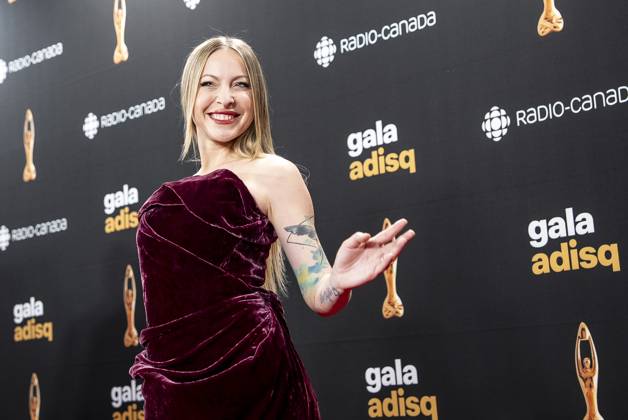 November 9, 2025, Montreal, Pq, Canada: Marie-Mai arrives on the red carpet for the Gala de l ADISQ awards ceremony, in Montreal on Sunday, Nov. 9, 2025. Montreal Canada  - ZUMAc35_ 20251109_zaf_c35_117 Copyright: xChristopherxKatsarovx