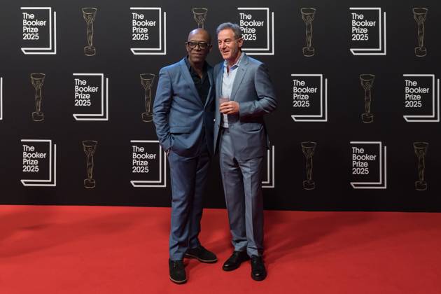 Booker Prize 2025 Award Ceremony in London LONDON, UNITED KINGDOM - NOVEMBER 10: Lennie James and Jason Isaacs attend the Booker Prize 2025 winner ceremony at Old Billingsgate in London, United Kingdom on November 10, 2025. The Booker Prize is the world’s most significant award for the best sustained work of fiction written in English by authors from anywhere in the world and published in the UK or Ireland, which has brought recognition, reward and readership to outstanding fiction for over five decades. Wiktor Szymanowicz Anadolu London United Kingdom. Editorial use only. Please get in touch for any other usage.  Copyright: x2025xAnadoluxWiktorxSzymanowiczx