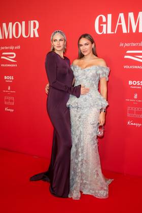 Award - Glamour Women of the Year 2025 - Elena Carriere und Nina Suess beim Glamour Women of the Year Award 2025 im Ritz Carlton Hotel Berlin am 14.11.2025. Copyright: xEventpressxKochanx