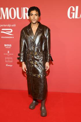 abb GlamourWomen- Lamin Leroy Gibba zu Gast auf dem roten Teppich bei den 3. GLAMOUR WOMEN OF THE YEAR AWARD im The Ritz Carlton Hotel Berlin am 14.11.2025 in Berlin Berlin Deutschland