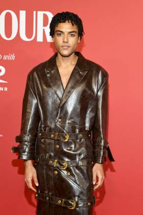 abb GlamourWomen- Lamin Leroy Gibba zu Gast auf dem roten Teppich bei den 3. GLAMOUR WOMEN OF THE YEAR AWARD im The Ritz Carlton Hotel Berlin am 14.11.2025 in Berlin Berlin Deutschland