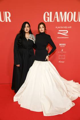 abb GlamourWomen- Sarah Mardini und Yusra Mardini zu Gast auf dem roten Teppich bei den 3. GLAMOUR WOMEN OF THE YEAR AWARD im The Ritz Carlton Hotel Berlin am 14.11.2025 in Berlin Berlin Deutschland