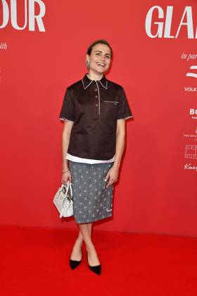 Mala Emde bei der Ankunft zu der Verleihung des dritten Glamour Women of the Year Awards im The Ritz Carlton Hotel in Berlin 14.11.2025