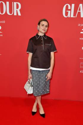 Mala Emde bei der Ankunft zu der Verleihung des dritten Glamour Women of the Year Awards im The Ritz Carlton Hotel in Berlin 14.11.2025