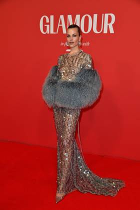 Jeanna Kriechel bei der Ankunft zu der Verleihung des dritten Glamour Women of the Year Awards im The Ritz Carlton Hotel in Berlin 14.11.2025