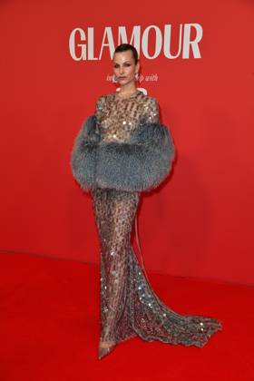 Jeanna Kriechel bei der Ankunft zu der Verleihung des dritten Glamour Women of the Year Awards im The Ritz Carlton Hotel in Berlin 14.11.2025