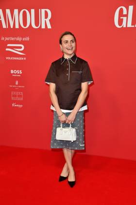 Mala Emde bei der Ankunft zu der Verleihung des dritten Glamour Women of the Year Awards im The Ritz Carlton Hotel in Berlin 14.11.2025