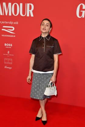 Mala Emde bei der Ankunft zu der Verleihung des dritten Glamour Women of the Year Awards im The Ritz Carlton Hotel in Berlin 14.11.2025