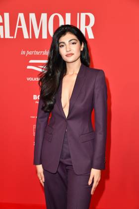 Soulin Omar bei der Ankunft zu der Verleihung des dritten Glamour Women of the Year Awards im The Ritz Carlton Hotel in Berlin 14.11.2025