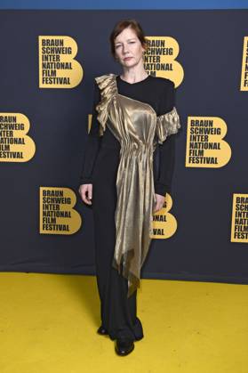 Sandra Hüller bei der Preisverleihung vom 39. Braunschweig International Film Festival im Staatstheater. Braunschweig, 15.11.2025