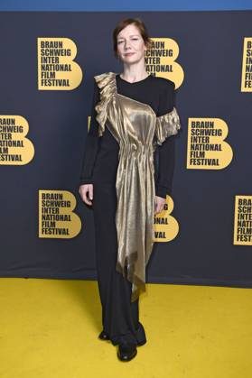 Sandra Hüller bei der Preisverleihung vom 39. Braunschweig International Film Festival im Staatstheater. Braunschweig, 15.11.2025