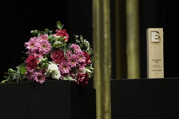 Der Hauptpreis Die Europa bei der Preisverleihung vom 39. Braunschweig International Film Festival im Staatstheater. Braunschweig, 15.11.2025