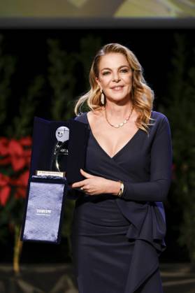 22nd Monte Carlo Film Festival - Awards Gala Night Claudia Gerini receives the Career Award during the awards gala night held at Grimaldi Forum during 22nd Monte Carlo Film Festival on November 15, 2025 in Monte Carlo, Monaco. Photo Marco Piovanotto ABACAPRESS.COM Monte Carlo Monaco  Copyright: xPiovanottoxMarco ABACAx