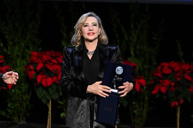 Monte Carlo, 22nd Monte Carlo Film Festival De La Comédie. Awards Ceremony. Pictured: Iaia Forte  Copyright: xManuelexMangiarottix xipa-agency.netx xComix xMangiarottix IPA_Agency_IPA68017842