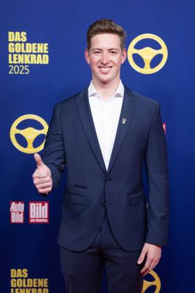 Das Goldene Lenkrad 2025 David Schumacher Verleihung Auto BILD Das Goldene Lenkrad 2025 im Axel Springer Gebäude in Berlin Copyright: xEventpressxFuhrx