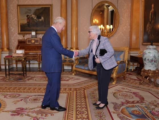 Audience at Buckingham Palace King Charles III during an audience with Louise Imbeault, Lieutenant-Governor of New Brunswick, at Buckingham Palace, London. Picture date: Wednesday November 19, 2025., Credit:Yui Mok Avalon UK, London Copyright: xYuixMokx xAvalonx 1053356832