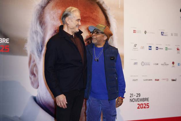 43 Turin Film Festival - Photocall TURIN, ITALY - NOVEMBER 22: Dolph Lundgren, Spike Lee pose at the photocall of Stella della Mole Award during the 43rd Torino Film Festival 2025 at Teatro Regio on November 22, 2025 in Turin, Italy. Photo Marco Piovanotto Abacapress.com  Copyright: xPiovanottoxMarco ABACAx