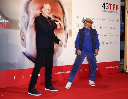 43 Turin Film Festival - Photocall TURIN, ITALY - NOVEMBER 22: Dolph Lundgren, Spike Lee pose at the photocall of Stella della Mole Award during the 43rd Torino Film Festival 2025 at Teatro Regio on November 22, 2025 in Turin, Italy. Photo Marco Piovanotto Abacapress.com  Copyright: xPiovanottoxMarco ABACAx