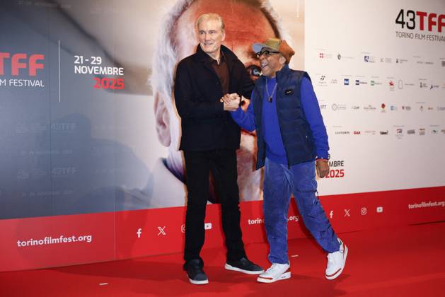 43 Turin Film Festival - Photocall TURIN, ITALY - NOVEMBER 22: Dolph Lundgren, Spike Lee pose at the photocall of Stella della Mole Award during the 43rd Torino Film Festival 2025 at Teatro Regio on November 22, 2025 in Turin, Italy. Photo Marco Piovanotto Abacapress.com  Copyright: xPiovanottoxMarco ABACAx