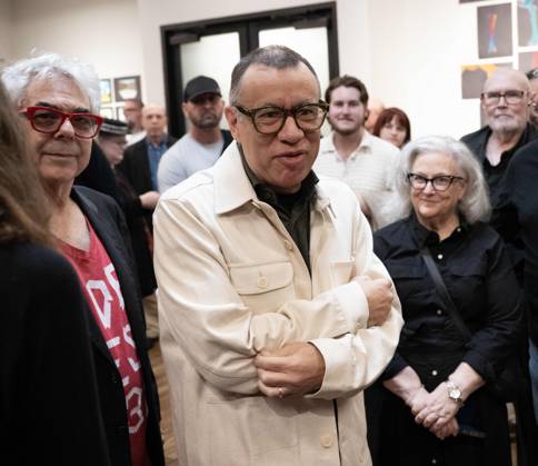 November 23, 2025, Dallas, Texas, USA : FRED ARMISEN meeting with fans in the reception area Dallas USA - ZUMAm147 20251123_zap_m147_010 Copyright: xHossxMcBainx