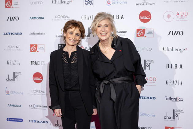 Woman of Influence Award - Paris AJ Guest and Patricia Chapelotte attends the Prix De La Femme D Influence Award Ceremony at the Palais de Chaillot on november 24, 2025 in Paris, France. Photo by Alexis Jumeau ABACAPRESS.COM Paris France  Copyright: xJumeauxAlexis ABACAx