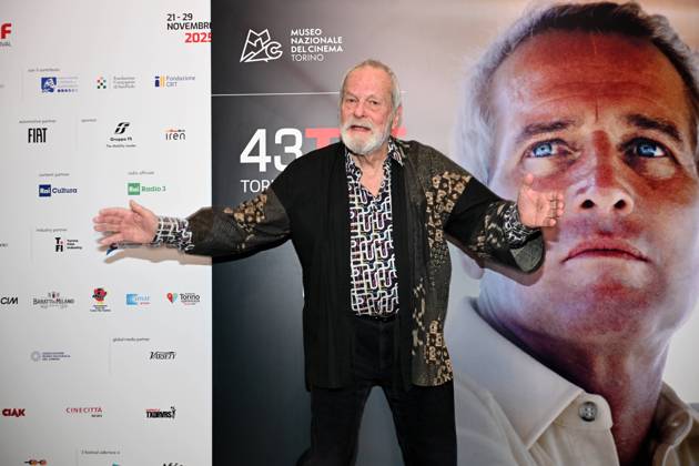 43rd Turin Film Festival 2025, Day 3 - Award ceremony of the Mole Stella to Terry Gilliam. In the photo: Terry Gilliam  Copyright: xMaurizioxD Avanzox xipa-agency.netx xDxAvanzo xMangiarottix IPA_Agency_IPA68346902