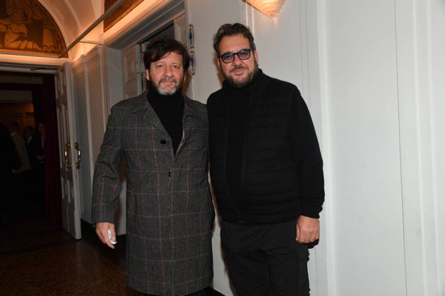 Rome, Sala Umberto Theatre, Gigi Proietti Award, Pictured: Augusto and Toni Fornari  Copyright: xVincenzoxLandix xipa-agency.netx xVincenzoxLandix IPA_Agency_IPA68351339