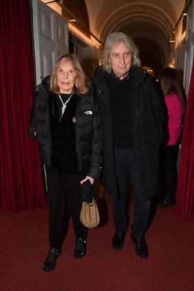 Rome, Sala Umberto Theatre, Gigi Proietti Award, Pictured: Enrico Vanzina and his wife  Copyright: xVincenzoxLandix xipa-agency.netx xVincenzoxLandix IPA_Agency_IPA68351394