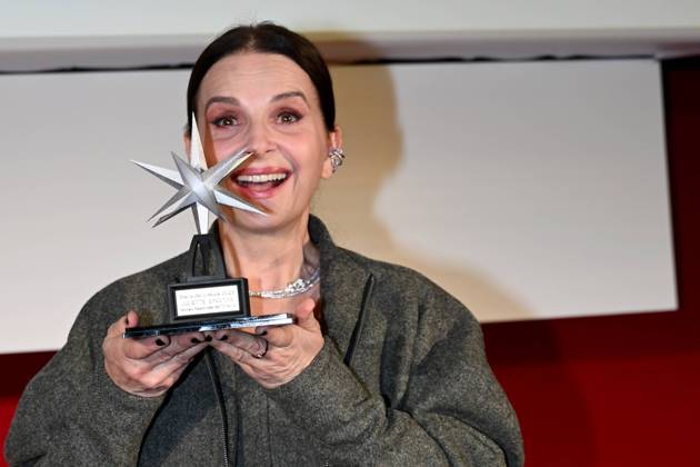 43rd Turin Film Festival 2025, Day 4 - Stella della Mole Award Ceremony to Juliette Binoche. Pictured: Juliette Binoche  Copyright: xMaurizioxD Avanzox xipa-agency.netx xDxAvanzo xMangiarottix IPA_Agency_IPA68370929