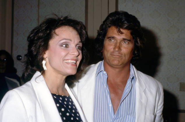 Valerie Harper and Michael Landon at the 10th Annual Women in Film Crystal Awards on May 30, 1986 at Century Plaza Hotel in Los Angeles, California. Copyright: xRalphxDominguez MediaPunchx