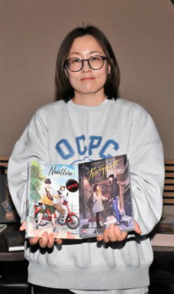 Milan, Italy ReNoir Comics Gaijin the publishing house of the Yellow Kid Best Comic 2025 award at Lucca Comics and Games with institutional meeting and presentation of JIMMY Korean author In the photo: JIMMY Korean author of Manga comics  Copyright: xNickxZonnax xipa-agency.netx xNickxZonnax IPA_Agency_IPA68608029