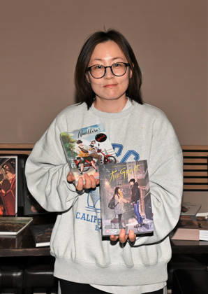 Milan, Italy ReNoir Comics Gaijin the publishing house of the Yellow Kid Best Comic 2025 award at Lucca Comics and Games with institutional meeting and presentation of JIMMY Korean author In the photo: JIMMY Korean author of Manga comics  Copyright: xNickxZonnax xipa-agency.netx xNickxZonnax IPA_Agency_IPA68608030