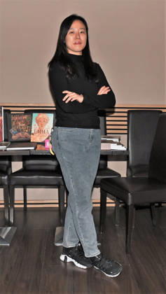 Milan, Italy ReNoir Comics Gaijin the publishing house of the Yellow Kid Award Best Comic 2025 at Lucca Comics and Games with institutional meeting and presentation of JIMMY Korean author In the photo: Ban Hye Young South Korean actress  Copyright: xNickxZonnax xipa-agency.netx xNickxZonnax IPA_Agency_IPA68608047