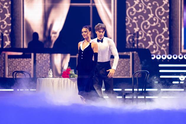 Lets DanceLive - Die Tour 2025 Taliso Engel und Patricija Ionel bei der Lets Dance Live Tour am 04.12.2025 in der SAP Arena Mannheim. Mannheim SAP Arena Baden-Württemberg