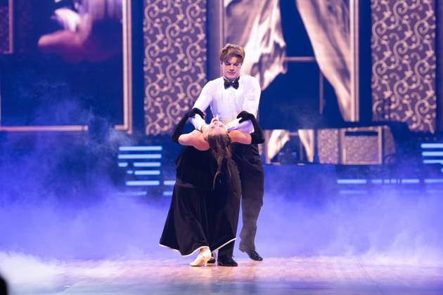 Lets DanceLive - Die Tour 2025 Taliso Engel und Patricija Ionel bei der Lets Dance Live Tour am 04.12.2025 in der SAP Arena Mannheim. Mannheim SAP Arena Baden-Württemberg