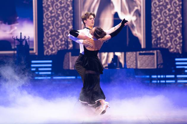 Lets DanceLive - Die Tour 2025 Taliso Engel und Patricija Ionel bei der Lets Dance Live Tour am 04.12.2025 in der SAP Arena Mannheim. Mannheim SAP Arena Baden-Württemberg