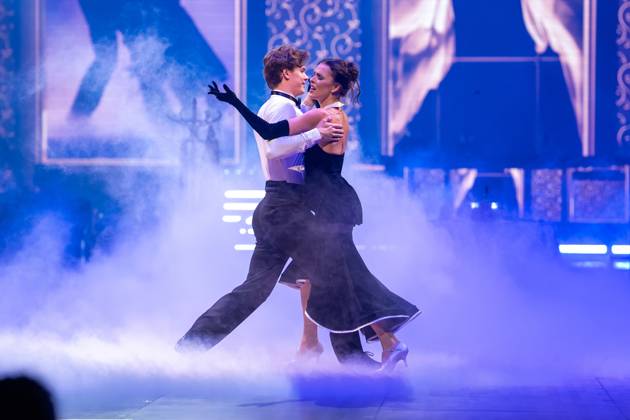 Lets DanceLive - Die Tour 2025 Taliso Engel und Patricija Ionel bei der Lets Dance Live Tour am 04.12.2025 in der SAP Arena Mannheim. Mannheim SAP Arena Baden-Württemberg