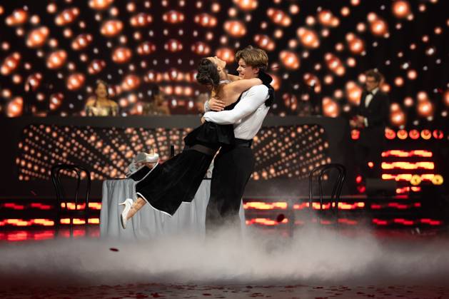 Lets DanceLive - Die Tour 2025 Taliso Engel und Patricija Ionel bei der Lets Dance Live Tour am 04.12.2025 in der SAP Arena Mannheim. Mannheim SAP Arena Baden-Württemberg