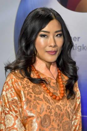 ABBduesseldorf: H.R.H. Princess Dechan Yangzom Wangchuck is the daughter of the fourth King of Bhutan Jigme Singye Wangchuck zu Gast auf dem blauen Teppich bei der 18.Verleihung Deutscher Nachhaltigkeitspreis 2025 im Maritim Hotel am 05.12.2025 NRW Deutschland